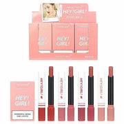4in1 Trending Lipstick Set Cigarette Shape Matte Long Lasting Easy To Colour Non-sticky Unfading Lip Gloss Makeup Cosmetic For Makeup